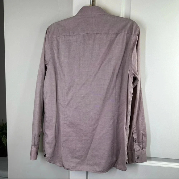 Ted Baker size 4/ Large Mens Dress Button Down Shirt Business Career - Picture 2 of 10